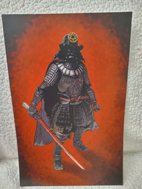 Star Wars Samurai Darth Vader 11x17 Art Print Poster