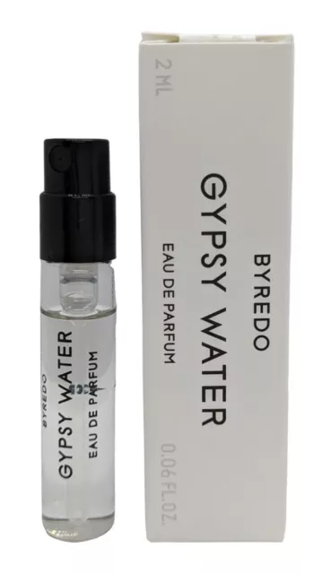 Byredo GYPSY WATER Ladies/Women's Eau De Parfum Perfume VIAL 2ml Boxed