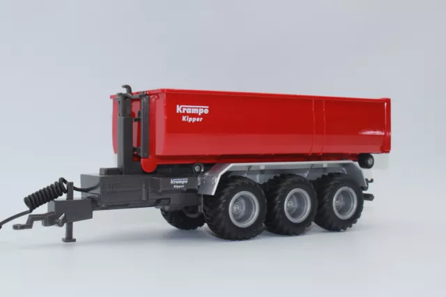 Siku 6786 Krampe 3 Achs Hakenliftfahrgestell + Mulde Control Abroller 1:32 RC