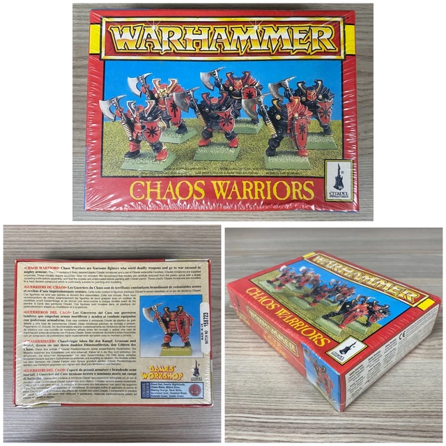 Warhammer Fantasy – Chaos Warriors – Neuf – Emballage D’origine – Non Peint