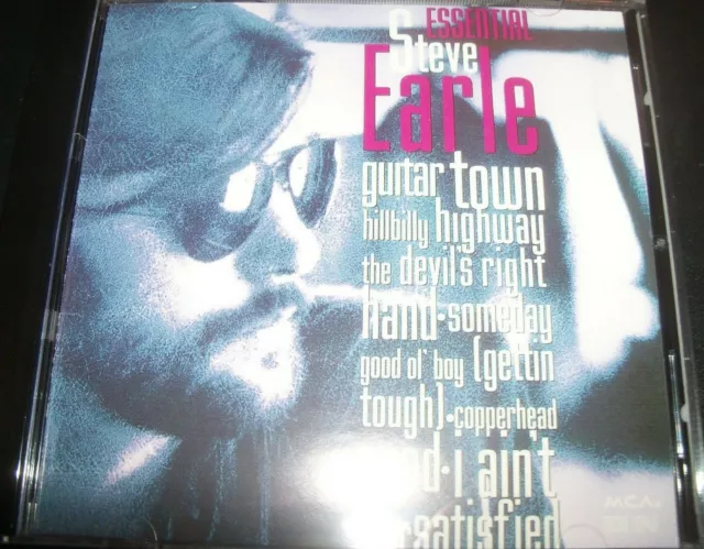 Steve Earle ‎– Essential Steve Earle Very Best of Greatest Hits CD – New