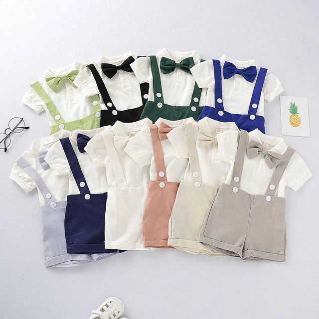 Tuta corta romper body set abiti neonato neonato bambini
