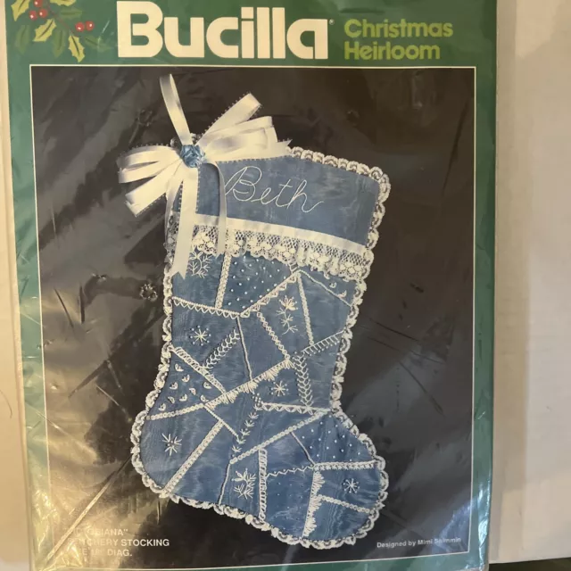 Santa's List - Christmas Stocking Felt Applique Kit