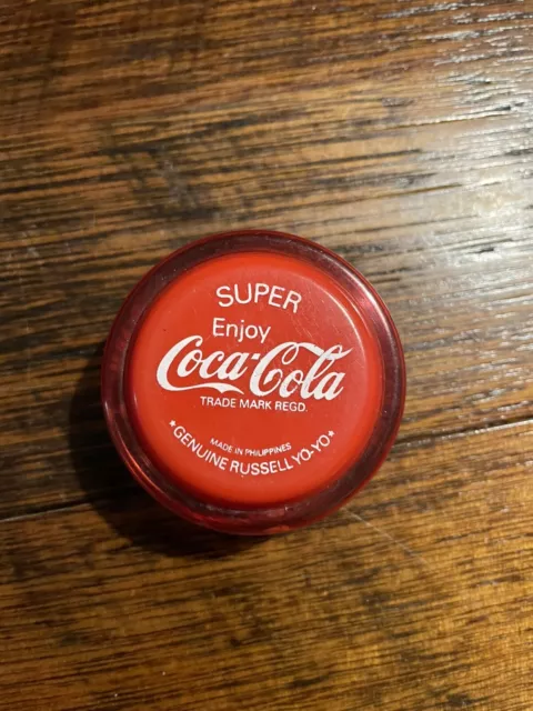 Russell Coca Cola Super Yo-Yo Yoyo Collectable Vintage Coke Coca-Cola Yo Yo