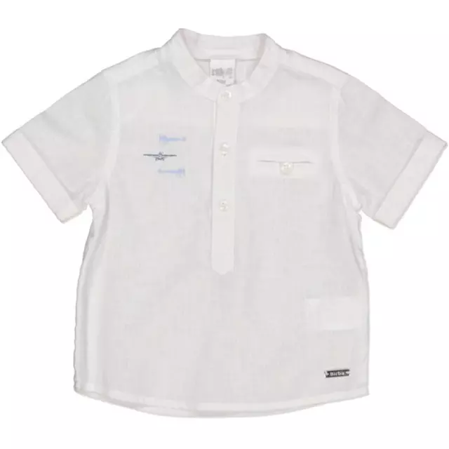 Camicia Manica Corta Bambino Neonato Mauli Birba Taglie 18/30 Mesi - 60014.00.11