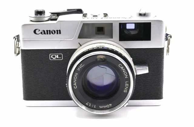 Canon Canonet QL17 GIII Noir & 40mm 1.7