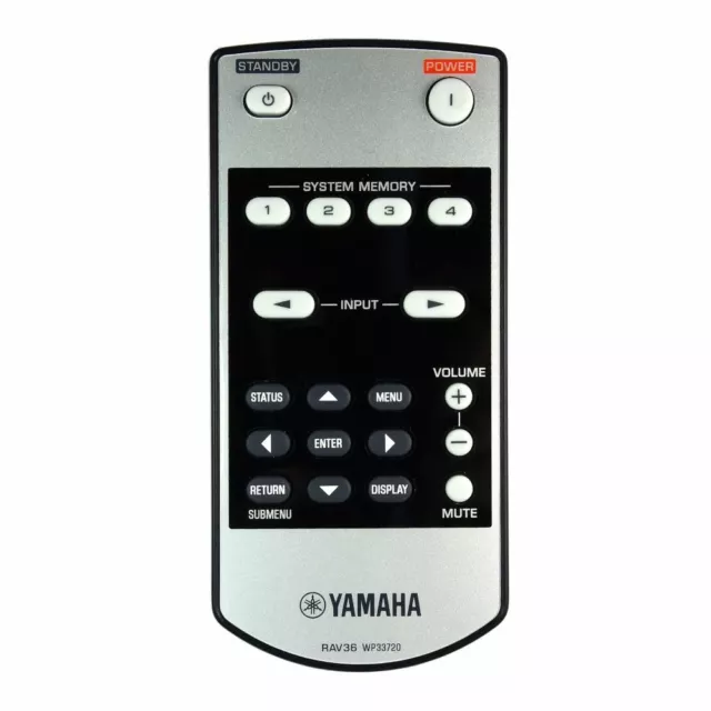 Genuine Yamaha Rx V Av Receiver Remote Control Picclick Uk
