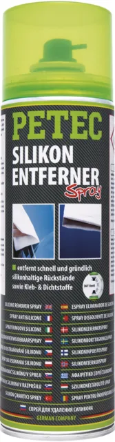 Petec Silikonentferner Silikon Spray 500ml