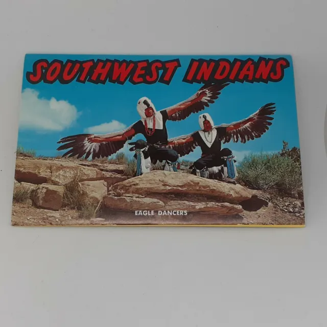 postcard Southwest Indians fold-out postcard