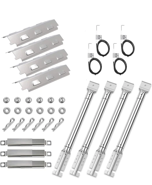 GFTIME universal Grill Ersatzteile für Charbroil, Tepro, Thermos 4 Burner