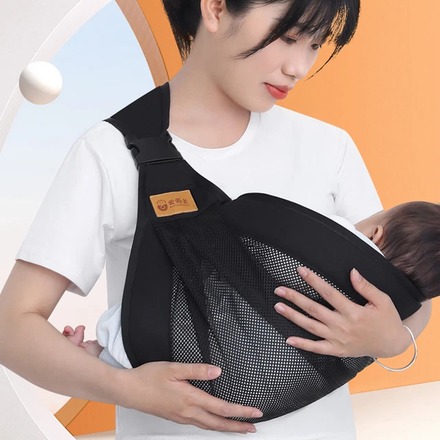 Holder Carrier Mesh Carrier leggero Carrier One Shoulder per neonati 2