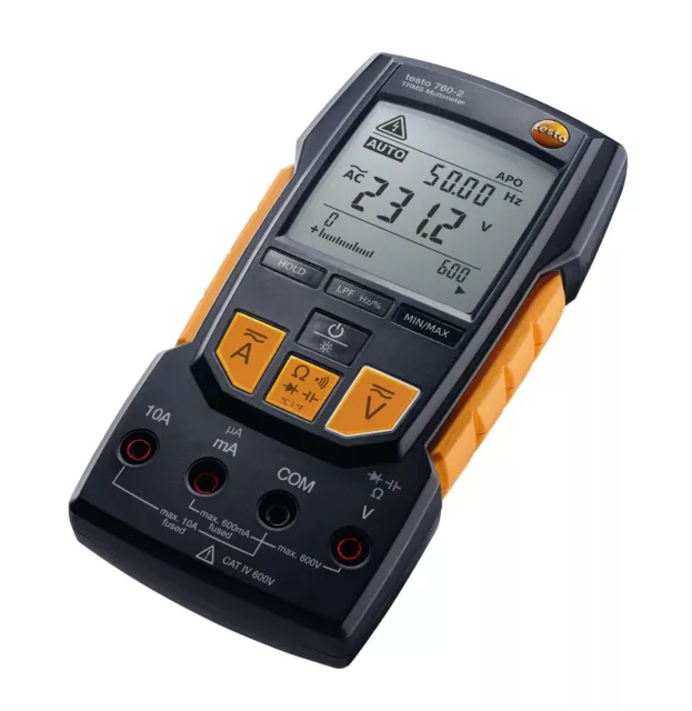 Testo 760-2 Digital-Multimeter A Wahr Wert RMS COD 0590 7602