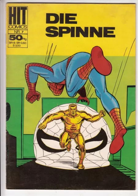 Hit Comics DIE SPINNE Nr. 7 (2) guter ZUSTAND Bildschriften bsv ORIGINAL