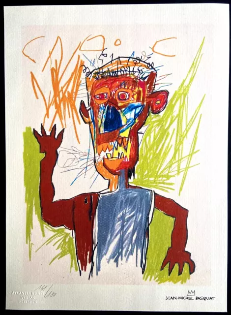 Jean-Michel Basquiat Lithographie [ Keith Haring / Robert Indiana / Jim Dine ]]