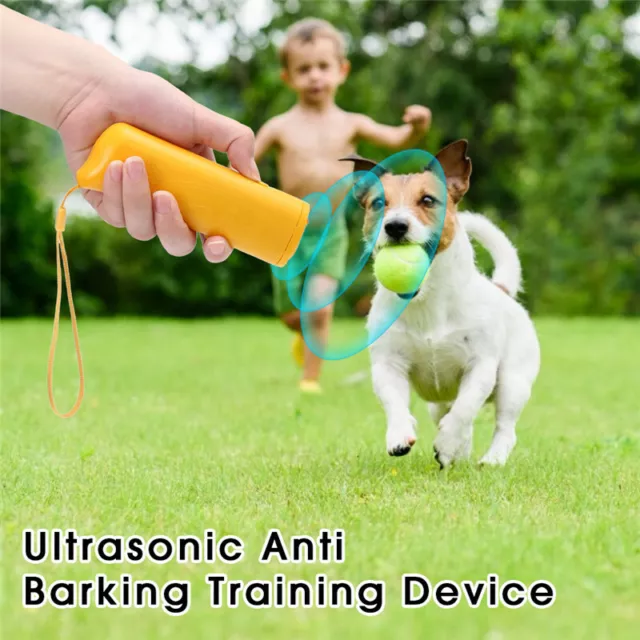 Repoussant Ultrasonique Puissant Anti-chien Aboyer Extérieur d'animal Formation 2