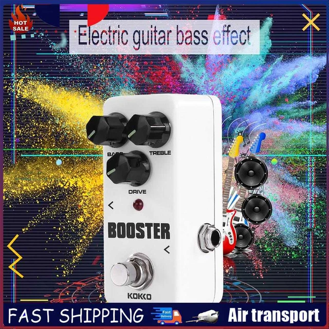 High Gain Guitar Effect Pedal Compressor Booster 9V Adapter Power Supply Guitar