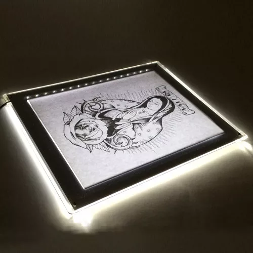 LED Tracing Light Box Board Artist Tattoo A4 Drawing Pad Table Display Stencil 3