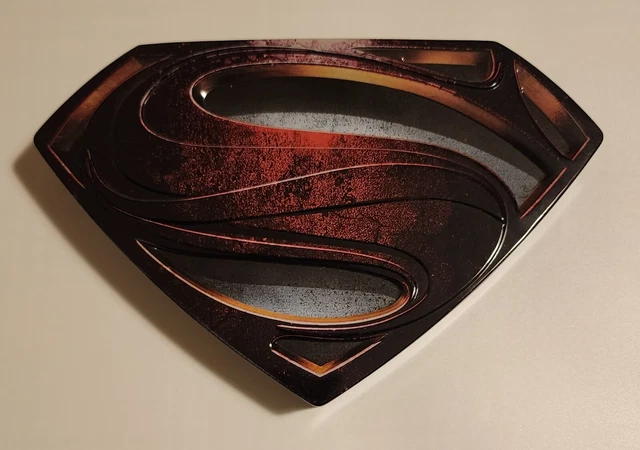 man of steel bluray + 3D bluray logo steelbook