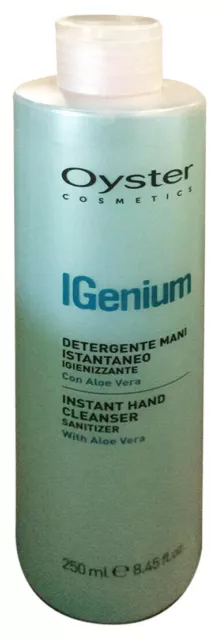 Igenium Désinfectant Mains 250 Ml. Gel Fabriqué en Italie