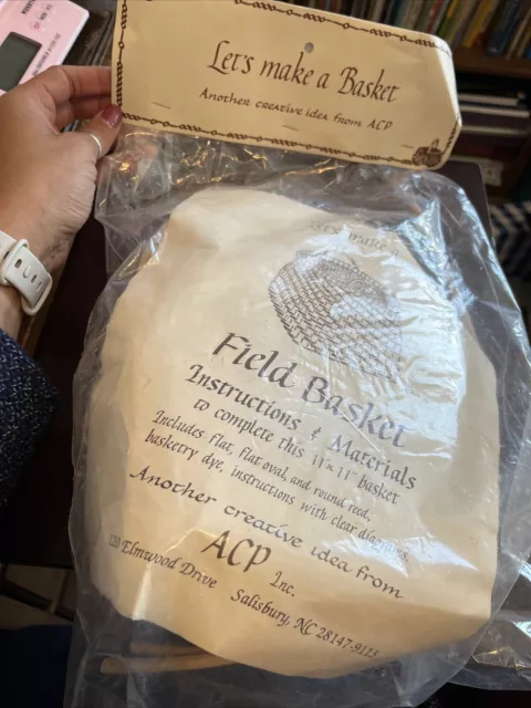 Kit de cesta Let's Make A Field de ACP - Totalmente nuevo - De colección - Envío gratuito