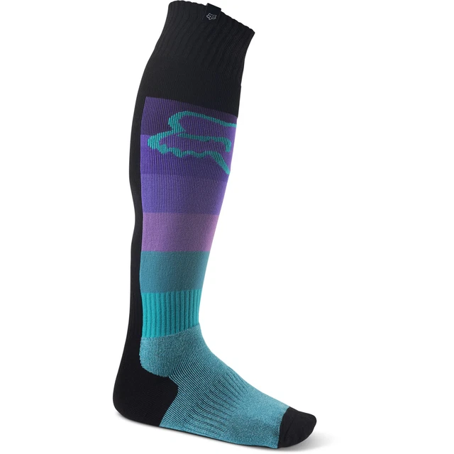 Fox Racing Teal 180 Toxsyk Thick Motocross Socks Offroad MotoX Arch Support