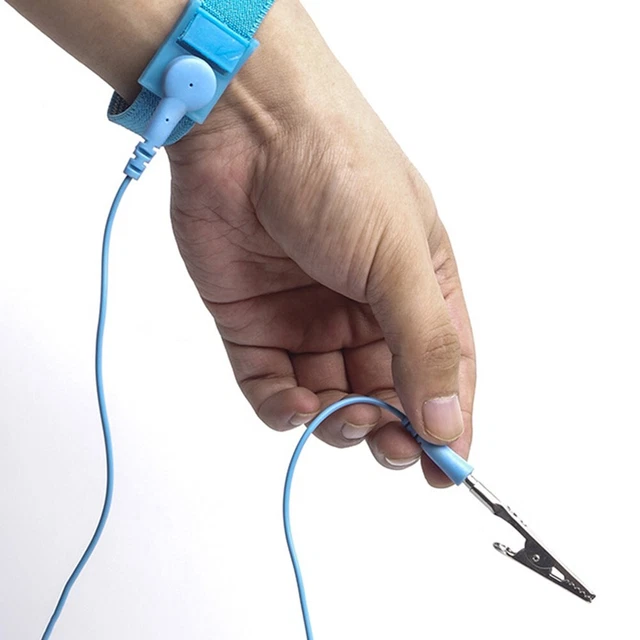 Ceinture Anti- Statique Poignet Bracelet Empêche Build Dessus Souple Élastique