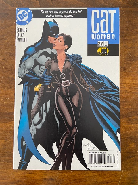CATWOMAN #27 (DC,3/2004) VF Brubaker, Gulacy, Batman