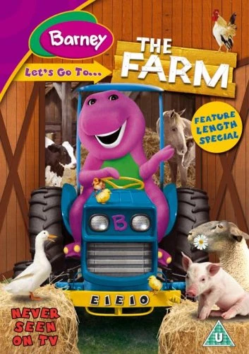 Barney Let's Go To The Farm Dvd Menu BARNEY - LET'S Go To The Farm DVD (2005) £3.49 - PicClick UK