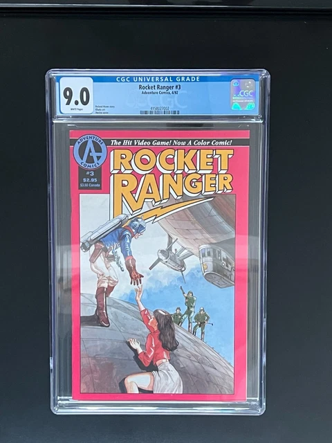 Rocket Ranger #3 4/92Adventure ComicsGrade: 9.0 WHITE 