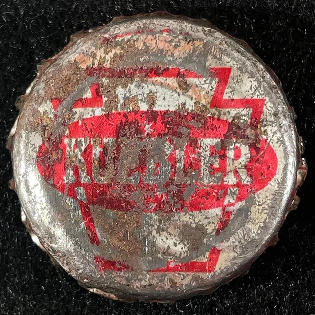 Kuebler Cork Cone Top Beer Can Bottle Cap Easton Pennsylvania Pa Keystone Crowns