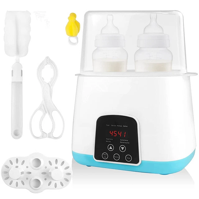 Baby Bottle Warmer Milk Bottle Heater 5-in-1Fast Baby Food Heater with Timer AU