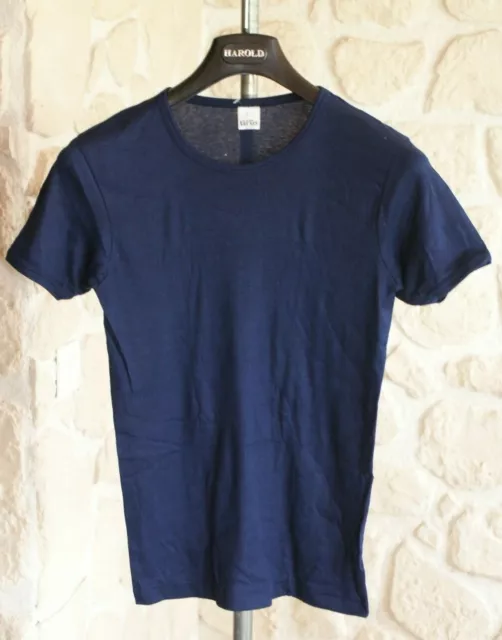 Tee shirt bleu foncé neuf marque Veltex  taille 2