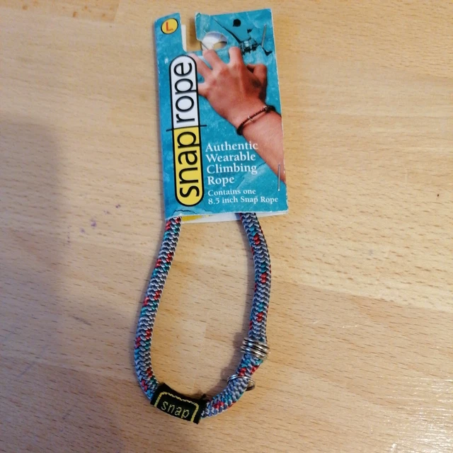 Authentic Wearable Climbing  Snap Rope, New