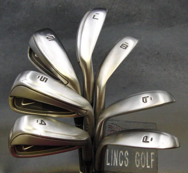 Juniors Set 7x Nike Slingshot 4D Irons 4-PW Junior Steel Shafts 7i Length 35.5 Juniors Set 7x Nike Slingshot 4D Irons 4-PW Junior Steel Shafts 7i Length 35.5