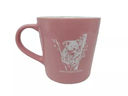 San Diego Zoo Pink Koala Bear Coffee Cup Mug