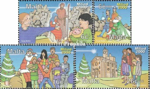 Malta 1148-1151 (kompl.Ausg.) Mint Never Hinged/MNH 2000 Weihnachten