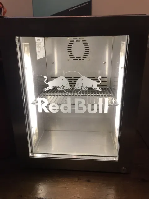 Red Bull Mini Fridge NEW! For Cold Drinks 220V-240V Home Garden