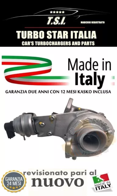 Turbina Turbo 803958 Alfa Romeo Giulietta  159 147 2.0 Jtdm 170 Cv Revisionato