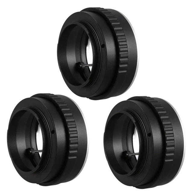 3X Adattatore per Obiettivo Alpha A per Nex 3,5,7 E-Mount Camera S9V1