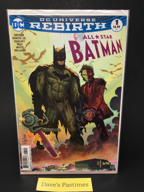 ALL-STAR BATMAN UNIVERSE REBIRTH #1 Variant VF (DC 2016) | SNYDER | ROMITA JR
