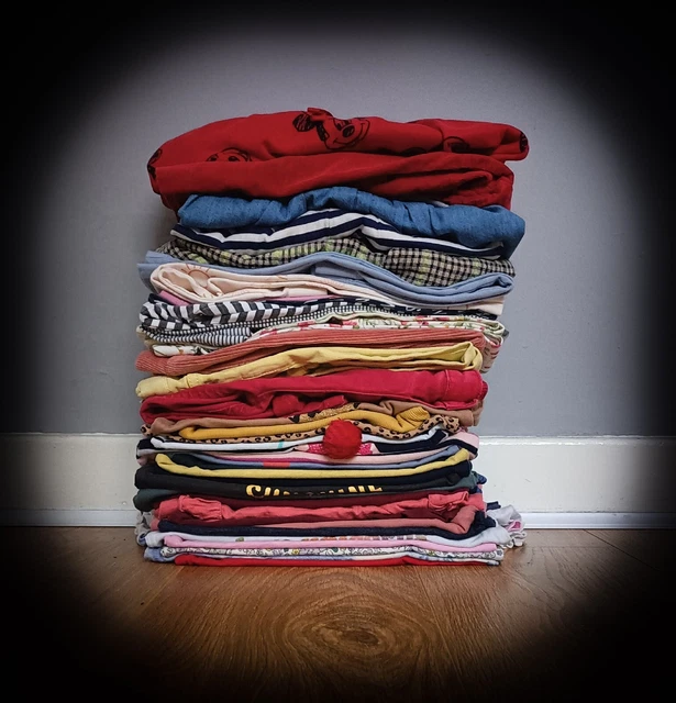 #5 Pacchetto di vestiti per ragazze età 2-3 anni abiti, top, leggings, jeans, tuta