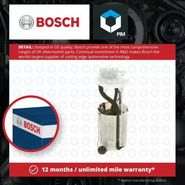 Pompa Carburante In Serbatoio 0580313075 Bosch 60665419 60682368 Qualità Autentica Garantita