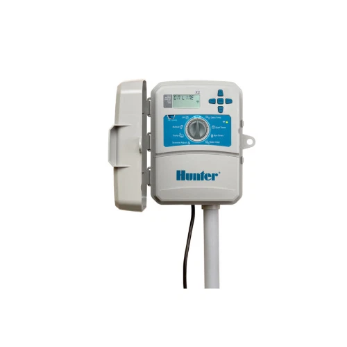 Programmatore Centralina Irrigazione da Esterno X2 Hunter 4 zone WiFi compatibil