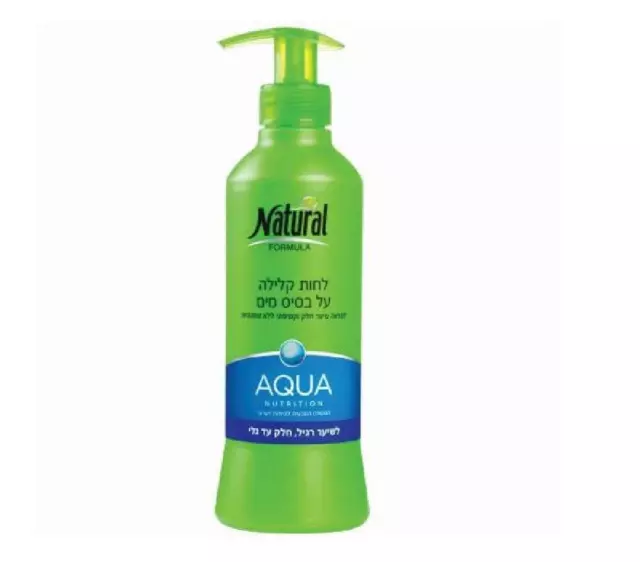 Natural Formula Aqua Nutrition Light Water-based Moisturizer Regular Hair 400ml
