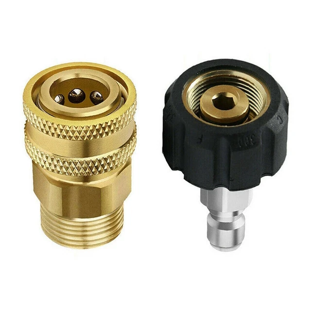 Tuyau Haute Pression Bleu 3/8" Pour Karcher & Similaires - 210 Bar Max, Sans Marquage De Jet