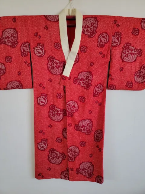 Japanese Cotton Kimono juban ,gown, Dressing,Lingerie, Nightwear,Traditional へ。
