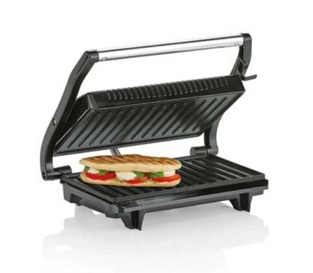 Grill électrique Multi-fonctions ALPINA 2100W - Plaque Anti-adhésive, Minuterie, 8 Réglages, Pour Panini Et Viande - 4