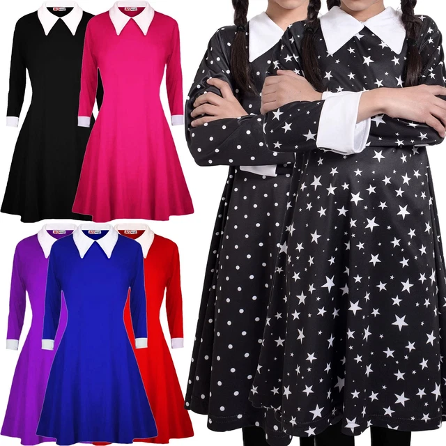 Robe De Soirée Réversible Pour Fille AVON - Taille 2 à 7 Ans - Multicolore, Sans Manches, Genou - Neuf Avec étiquettes