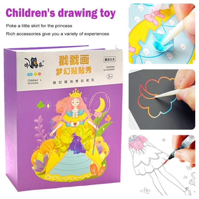 Libro Da Disegno Magico Ad Acqua Per Bambini – Riutilizzabile, Con Penna, 3+ Anni, Giocattolo Educativo - 4