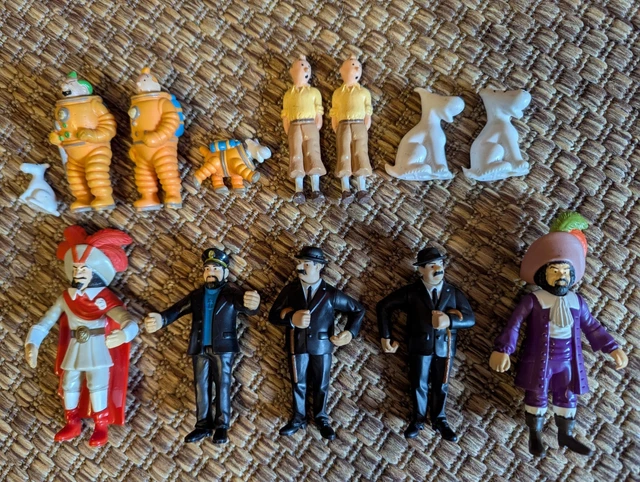 Lot De 13 Figurines Tintin – Archives Tintin – Occasion – Collection